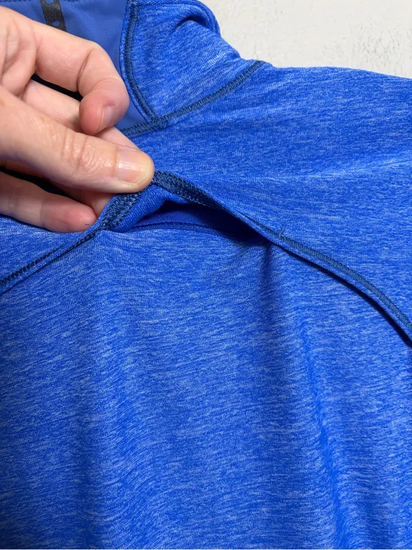 Lululemon Pace Pusher 1/2 Zip Pullover Top Run Relaxed Fit Lightweight - Image 3