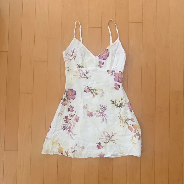 Princess Polly Jaye cream floral mini dress - Image 2