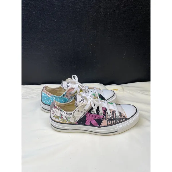 Converse Unisex Multi Stitch Low top Sneakers Shoes SIze Mens 4 WOS 6 SKU 6442 - Image 2