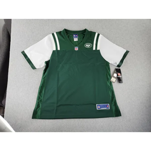 NFL Pro‎ Line New York Jets Football NY Blank Jersey Women's Size LARGE NEW - Image 12