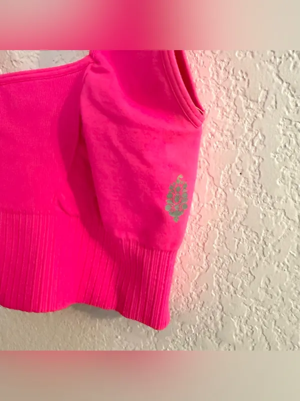 NWT Free People Movement Sports Bra Good Karma Square Neck Size XS/S - Image 5