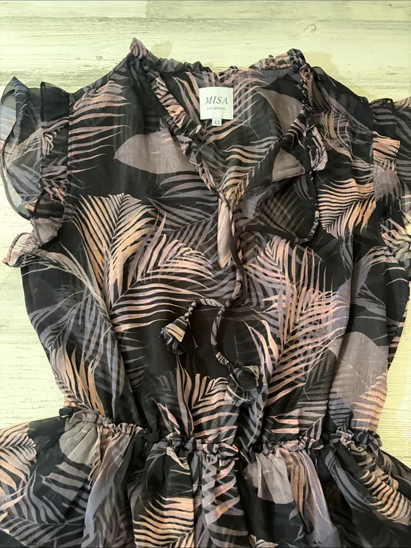 Misa Los Angeles Lilian Dress in San Miguel Palm Size XS - Image 9