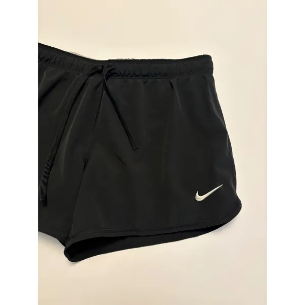 Nike Running Short Women Medium Black Dri-FIT Just Do It Waistband 3 Inch Inseam - Image 2