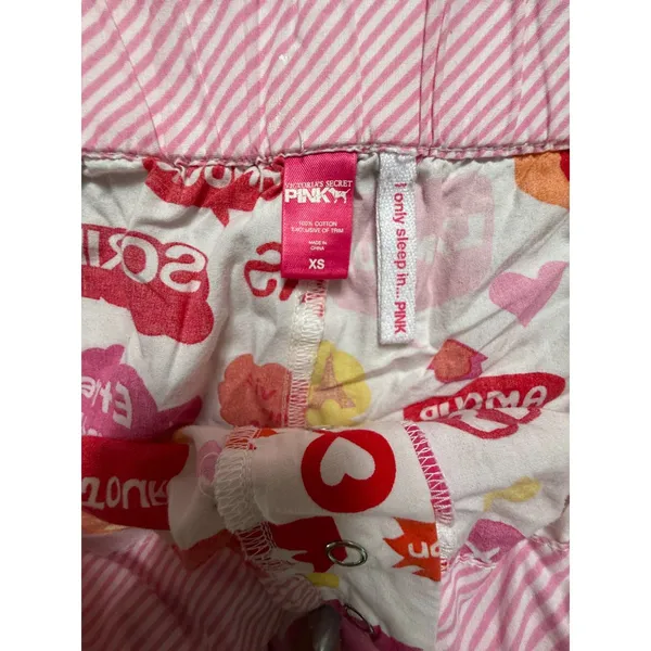 Vintage Victoria's Secret PINK XS sleep shorts - Image 2