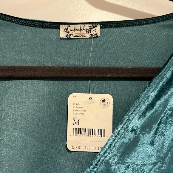 FREE PEOPLE medium‎ NWT Don't You Wish Bodysuit - Image 4