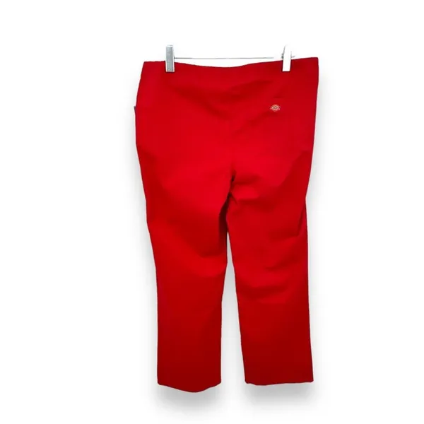 Dickies EDS Signature pants XS red adjustable drawstring waist unisex scrub NEW - Image 4