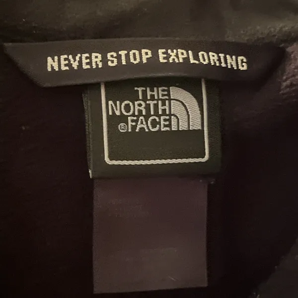 The North Face Women’s Black Fleece Full Zip Jacket Size Medium - Image 3