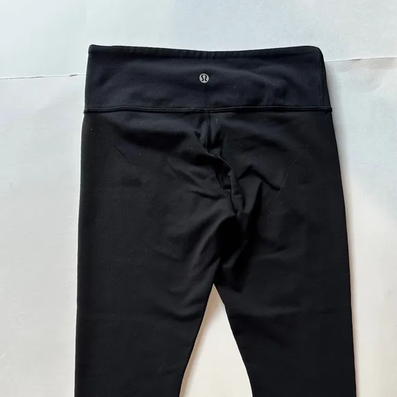 Lululemon Black Crop Leggings -‎ No Size. - Image 2