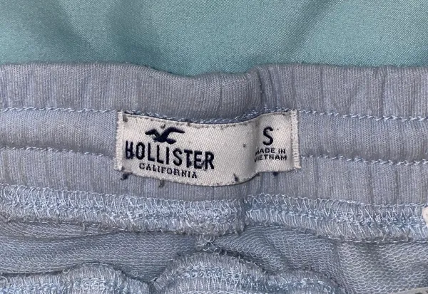 Hollister Fabric Shorts Blue - Image 3