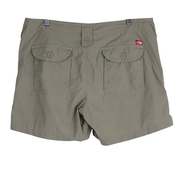 The North Face Nylon Hiking Shorts Khaki Outdoor Gorpcore Granola Size 14 - Image 3