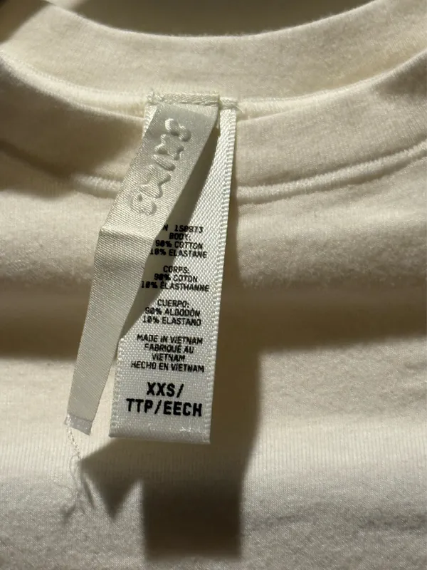 NWOT Skims XXS Cotton Jersey Marble - Image 2