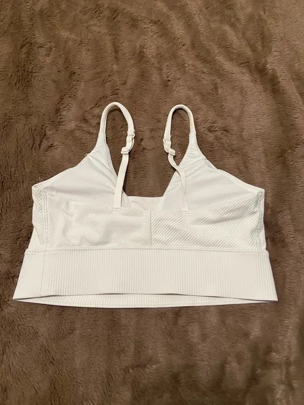 Old Navy Active Light Support PowerSoft Ribbed Sports Bra - Image 4