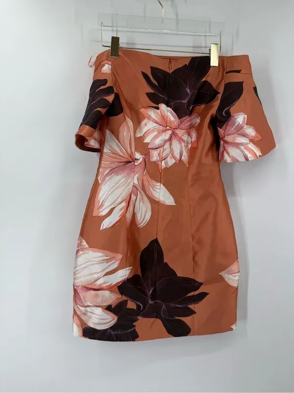 KEEPSAKE THE LABEL Beautiful Floral Print Stand Still Mini Dress size small - Image 4