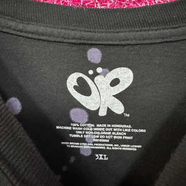 Olivia Rodrigo Bloodsucker Guts Album Pop Splatter-Dye 3XL - Image 4