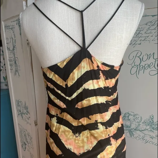 Reverse for Revolve Animal Print Dress with Black Lace Small NWT 💕 - Image 2