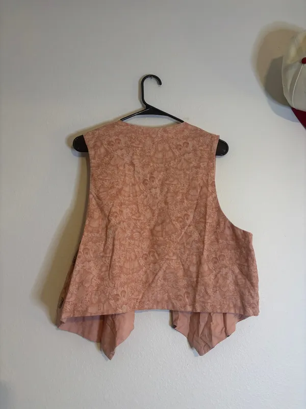Western vest Pink Size M - Image 6