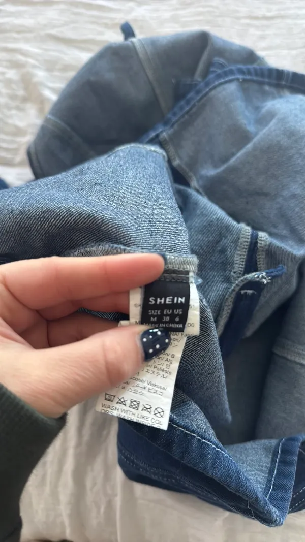 Shein Denim Dress Mini - Image 3