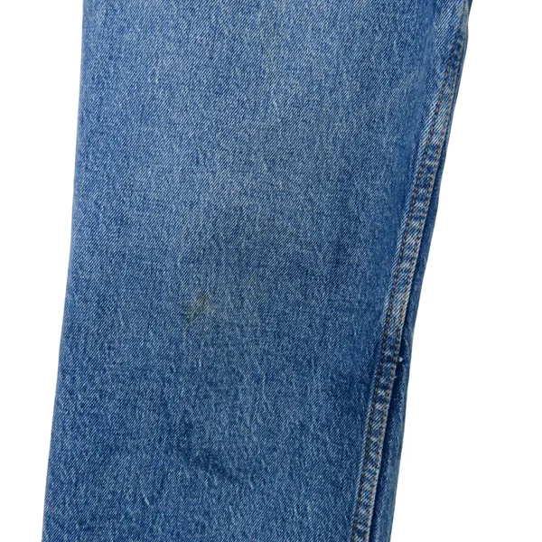 Abercrombie & Fitch The 90's Straight Ultra High Rise Jeans Ripped Knee Size 29 - Image 7