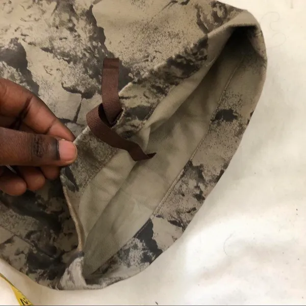 NWT Natural Gear Men’s Camouflage Camo Khaki Brown Cargo Pants Streetwear Hiking Outdoor 100% Cotton-Men XL Measurement in pics - Image 7