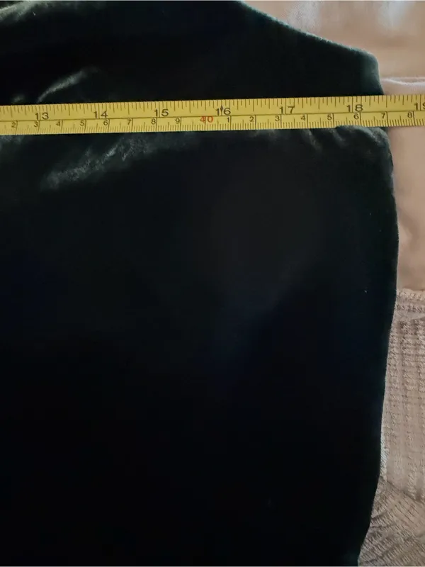 Veronica Beard Kusumi Velvet Halter Top in Emerald Green - Image 8