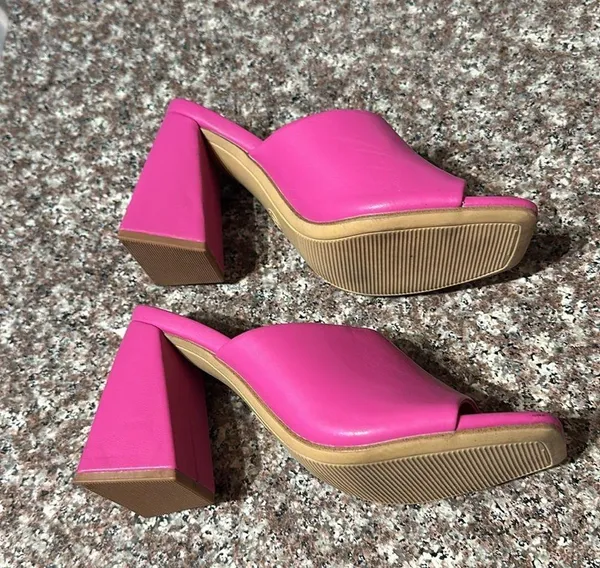 A New Day Pink Platform Heels - Image 3