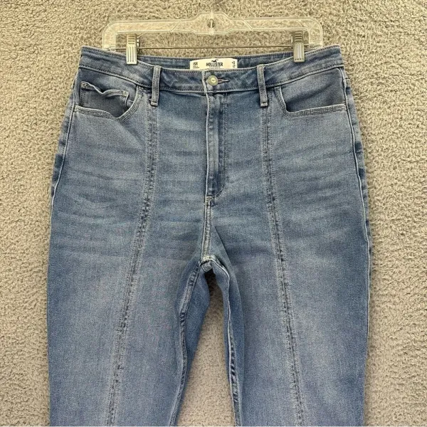 Hollister Curvy Ultra High Rise Skinny Ankle Jeans Medium‎ Wash Women's 32 x 26 - Image 2