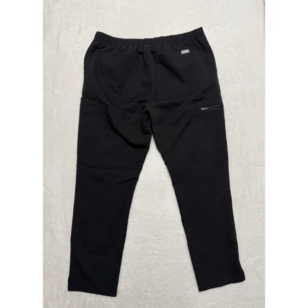 FIGS Women's Zamora Straight Leg Scrub Pants Technical Size Medium Petite - Image 5