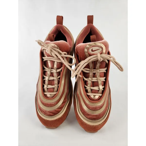 Nike Air Max 97 Womens Ultra 17 LX Dusty Peach Pink ish Sneakers Shoes SZ 8.5‎ - Image 2