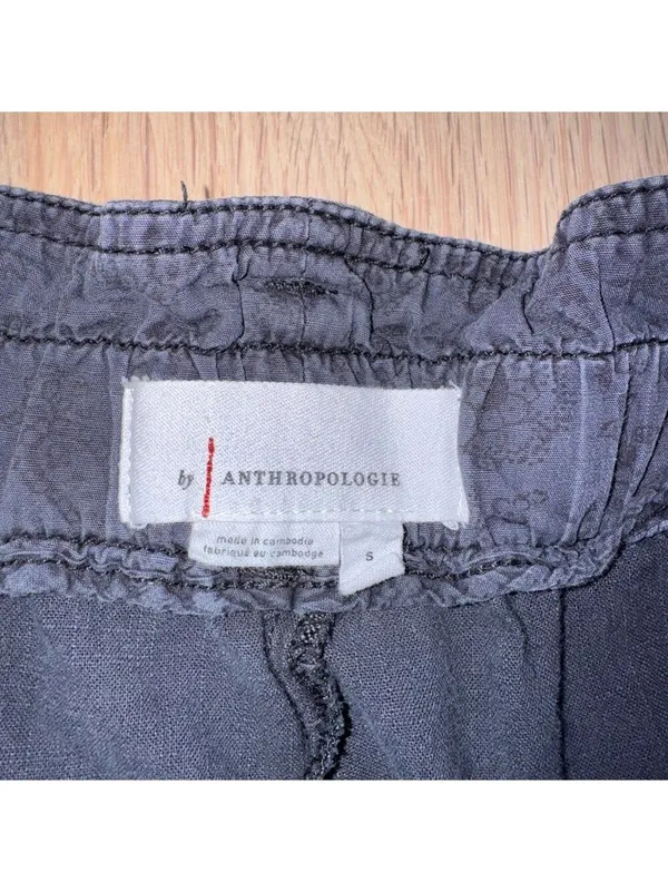 Anthropologie Dark Gray Pants Size Small - Image 3