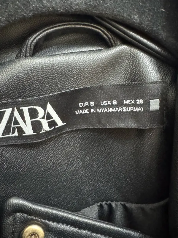 ZARA Leather Jacket - Image 2