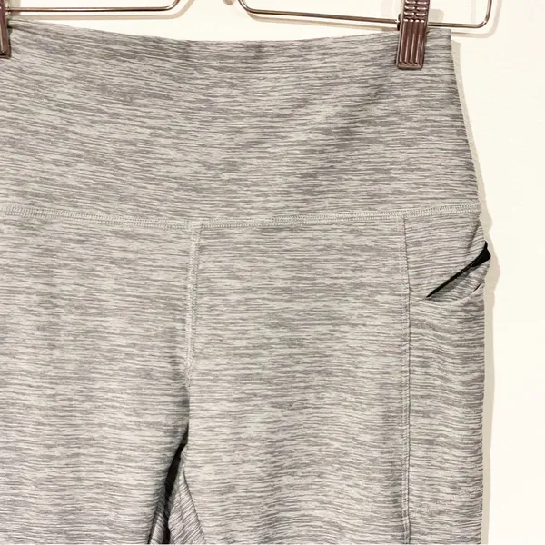 Victoria's Secret Pink Size Medium Grey Ultimate‎ High Waist Mesh Ankle Legging - Image 2