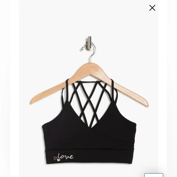 Electric Yoga Black Love Sports Bra - Image 3