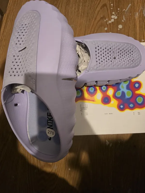 Nike Mind 001 Purple Slides Men’s 9 / Women’s 10 - Image 4