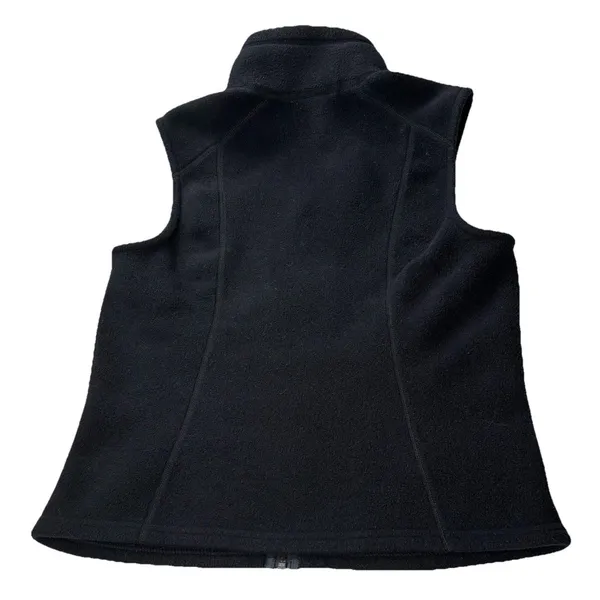 Patagonia Women’s Synchilla Outdoors Vest Size Small / 36x21 Black Fleece - Image 2