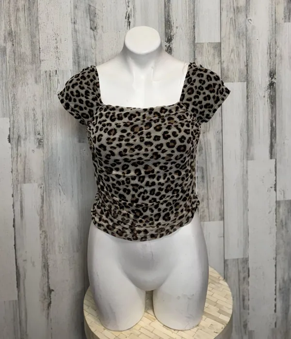 Cheetah Crop Top Multi Size M - Image 7