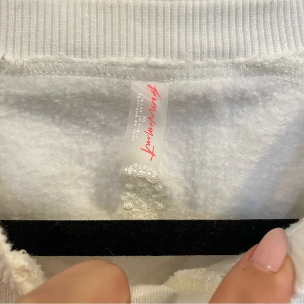 FP Movement Intercept Cotton Blend Sweatshirt In White - Image 7