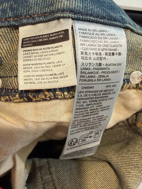 Levi’s Superlow Loose Yoke Jeans Women’s 24x32 NWT - Image 8