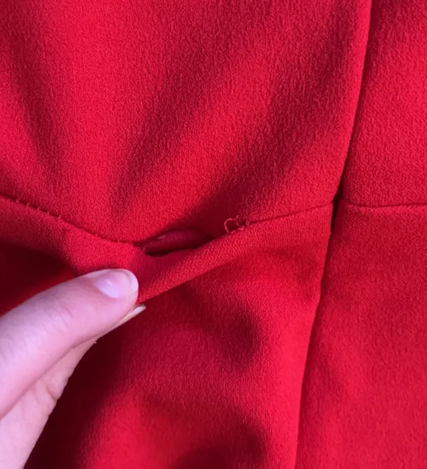Lulus Red Off The Shoulder Dress - Image 4