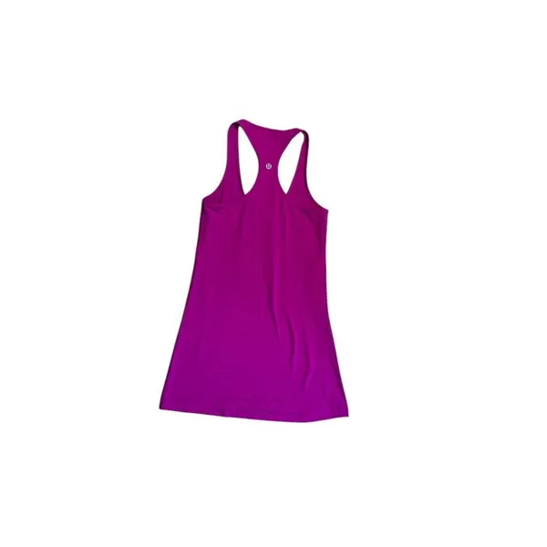Lululemon Racerback pink sz 4 Tank Top Athletic Wear - fair conditon - Image 3