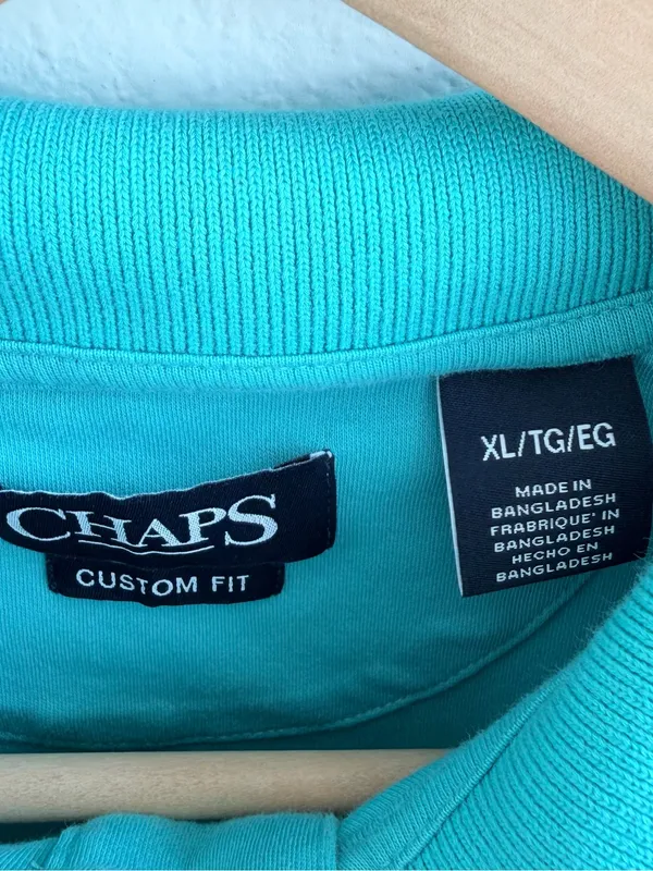 Chaps Ralph Lauren Cropped Polo - Image 4