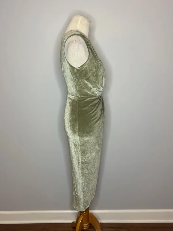 Baltic Born - Green One Shoulder Dress - Image 2