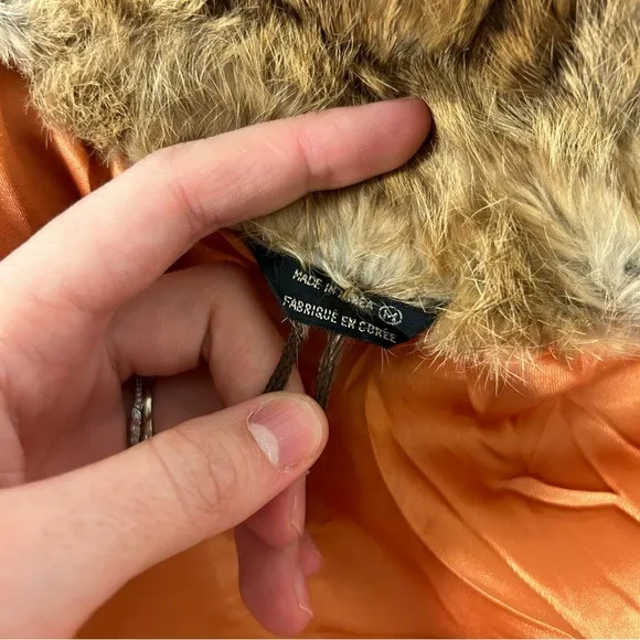 Opera Fur Jacket Women's Vintage Warm Luxury‎ Golden Brown - Image 8