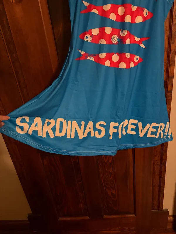 Mini Tank Dress Blue Size M - Image 2