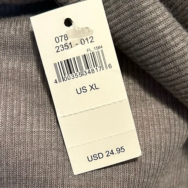 Offline By Arie Light Weight Ribbed Crop Top XL NWT - Image 3