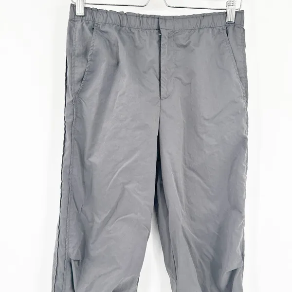 Zara Womens Gorpcore‎ Outdoor Elastic Waist Lightweight Baggy Pants Size XS Gray - Image 2