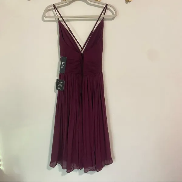 NWT Lulus Love Me To The Moon Pleated Mini Dress size XS - Image 9