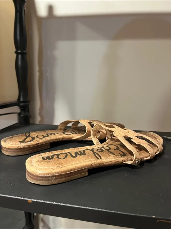 Sam Edelman Bay Slide Cork Sandals Size 9 - Image 6
