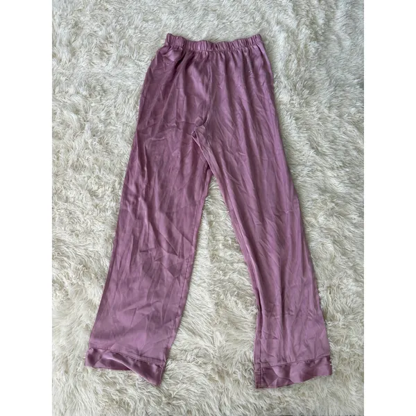 Juicy Couture Sleepwear Pajama Set Women's‎ Size S Button Front Top - Image 6