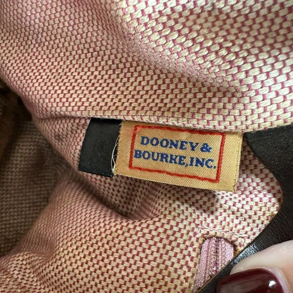 Dooney & Bourke Giraffe Print Belt Strap Shoulder Bag - Image 5