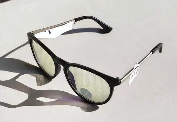 Nordstrom Square Round Off Blue Lens Blocking UV Protection NWT - Image 3